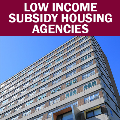 Low-Income/Subsidy Housing Agencies