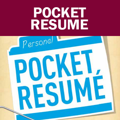 Select to open Pocket Resume