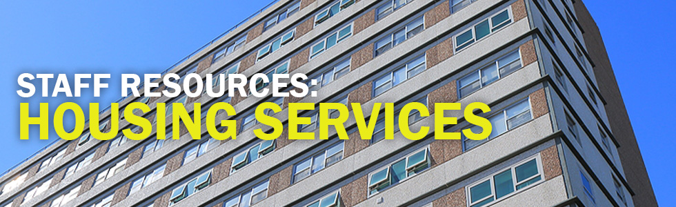 Staff Resources: Housing Services