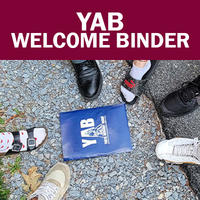 YAB Welcome Binder