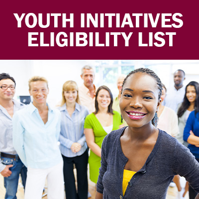 Select to Open Youth Initiatives Eligilibility List